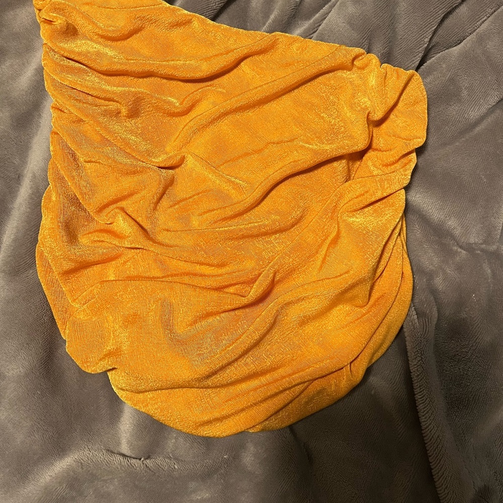 Vibrant Orange Scarf